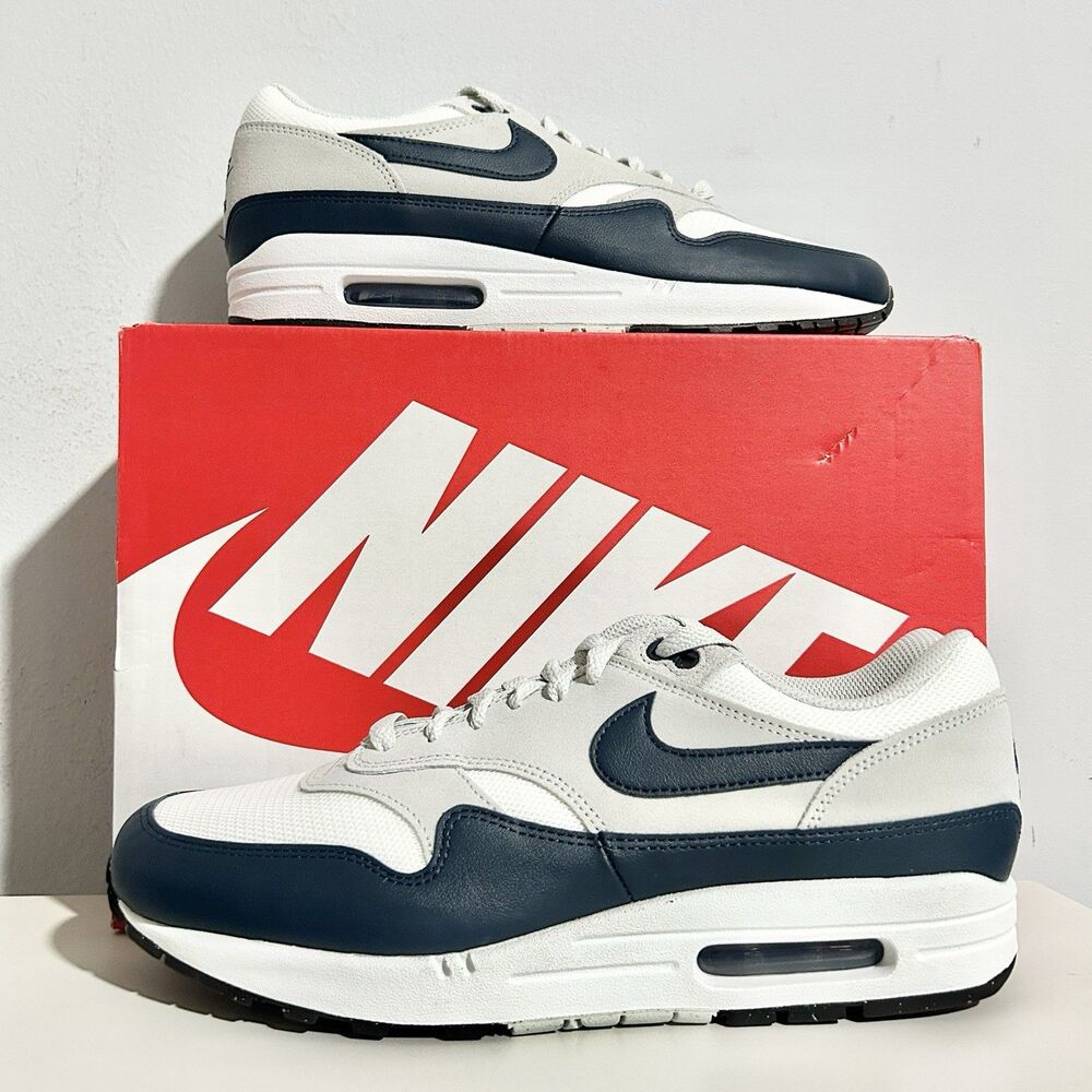 Nike Air Max 1 Essential “Armory Navy” Mens Size 11 Cushioned Lifestyle Sneakers